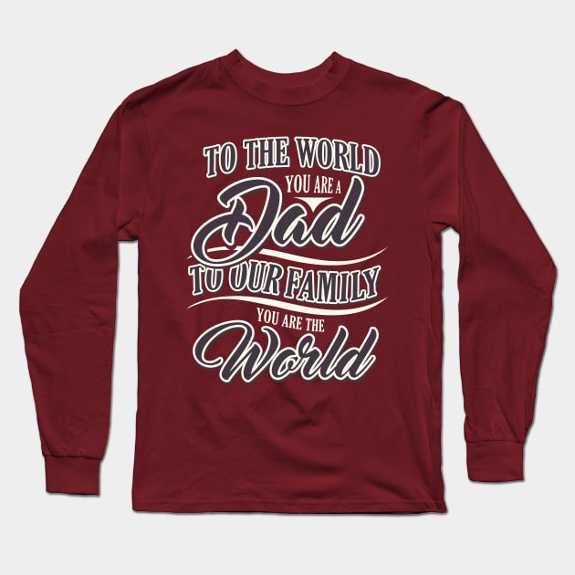 Father´s Day Long Sleeve T-Shirt by LR_Collections